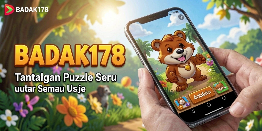 Screenshoot gameplay BADAK178 yang menunjukkan tantangan Puzzle yang seru.