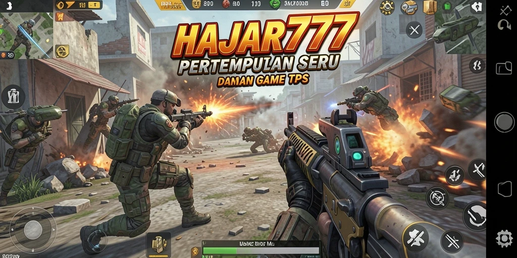 Tampilan seru pertempuran dalam HAJAR777 dengan grafis yang menakjubkan.