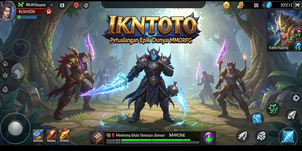 Tampilan gameplay menarik dari IKNTOTO dengan aksi seru.