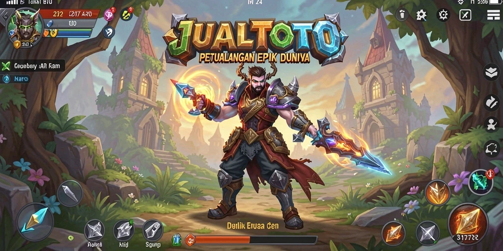 Menampilkan pertarungan seru di dunia ARPG JUALTOTO.