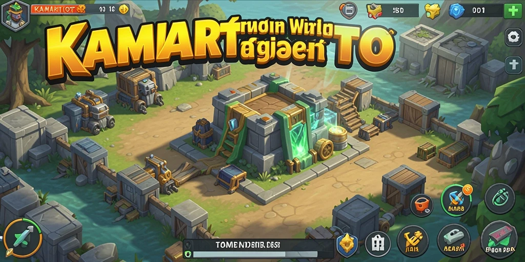 Gameplay seru Tower Defense dengan grafis menawan di KAMARTOTO.