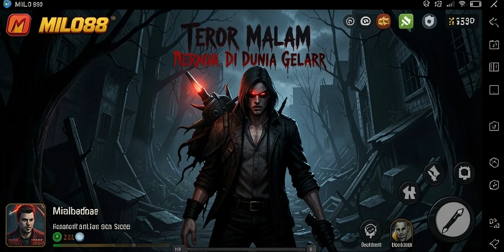 Screenshot gameplay HOROR yang mencekam dan menegangkan.