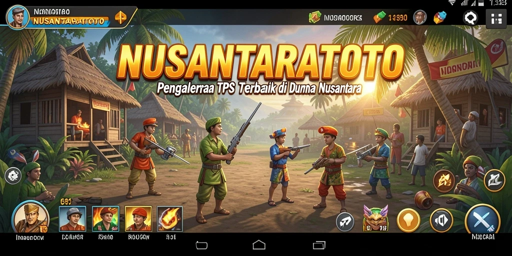 Tangkapan layar menampilkan aksi permainan TPS yang seru.