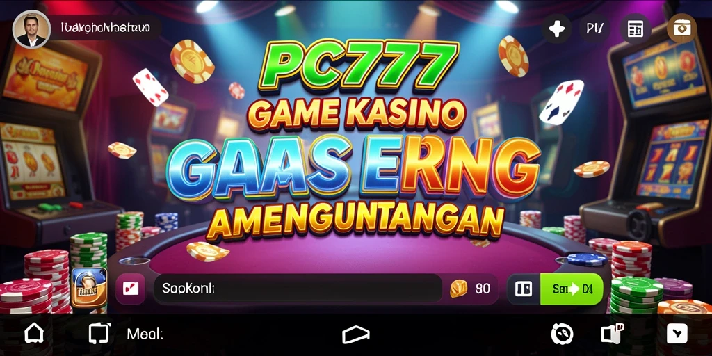 Tampilan gameplay menarik dari PC777 yang penuh aksi.