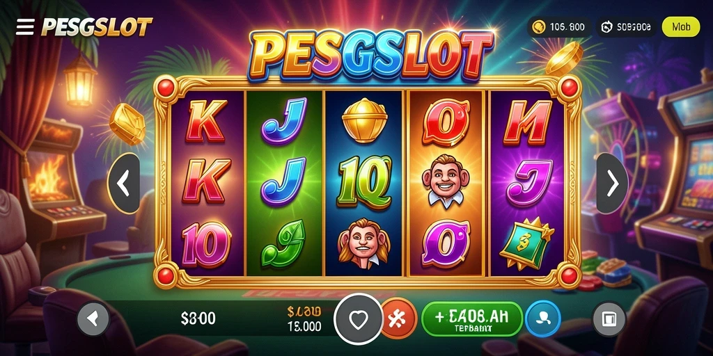 Menampilkan gameplay menarik dari PESGSLOT yang menantang dan menghibur.