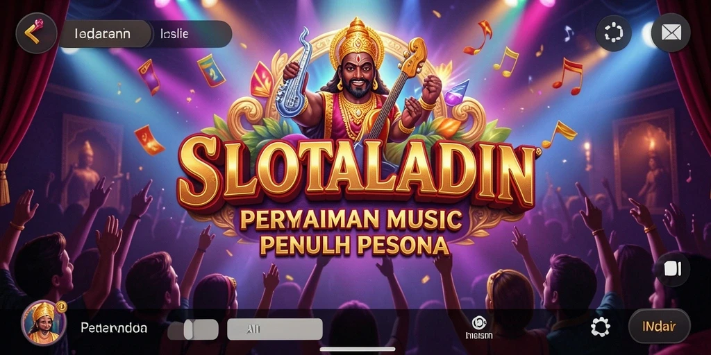 Tampilan menarik dari gameplay SLOTALADIN yang berlangsung seru.