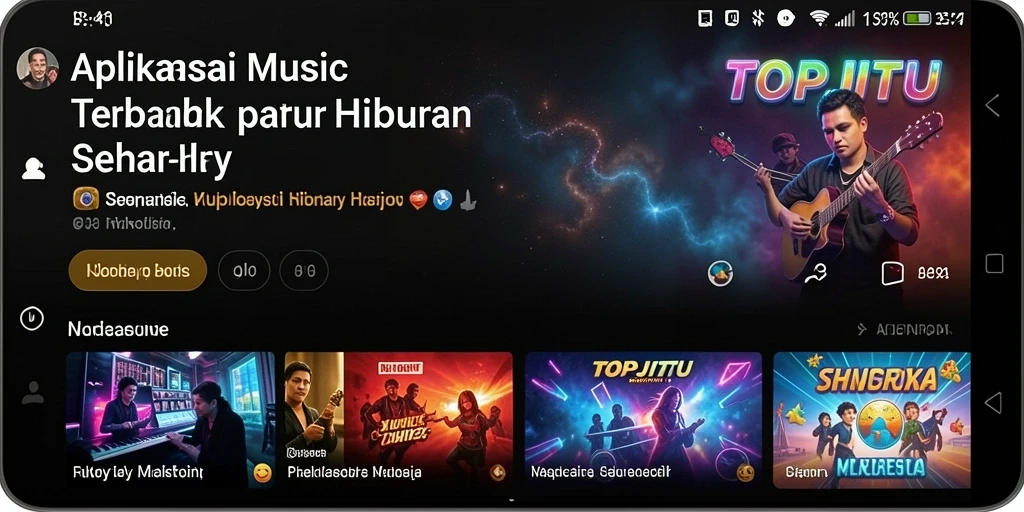Gameplay seru dengan berbagai lagu dan tantangan menanti.