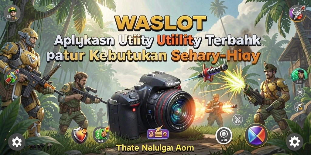 Tampilan antarmuka pengguna WASLOT yang intuitif dan ramah pengguna.
